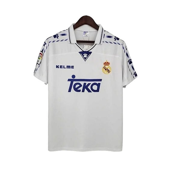 Retro Real Madrid Home Shirt 1996/1997 - Time Warp Kits