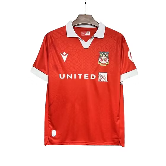 Wrexham Home Shirt 2025/2026 - Retro Shirt Stories