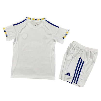 Leeds Home Kids Kit 2025/2026 - Retro Shirt Stories