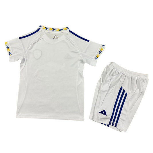 Leeds Home Kids Kit 2025/2026 - Retro Shirt Stories