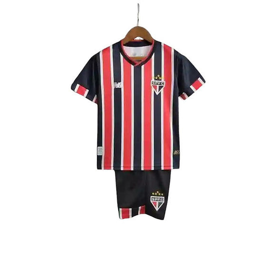 Sao Paulo Away Kids Kit 2024/2025 - Retro Shirt Stories