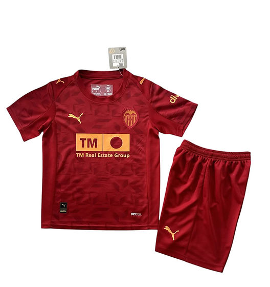 Valencia Away Kids Kit 2025/2026 - Retro Shirt Stories