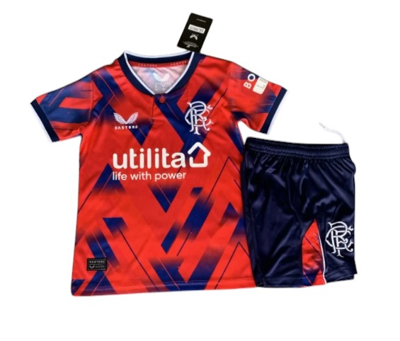 Rangers 3rd Kids Kit 2022/2023 - Retro Shirt Stories