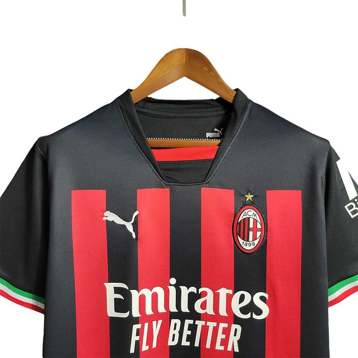 AC Milan Home Shirt 2022/2023 - Retro Shirt Stories