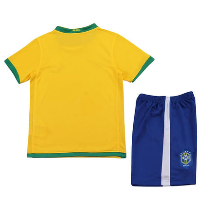Retro Brazil Home Kids Kit 2006 - Retro Shirt Stories