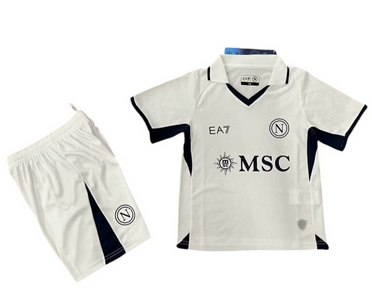 Napoli Away Kids Kit 2024/2025 - Retro Shirt Stories