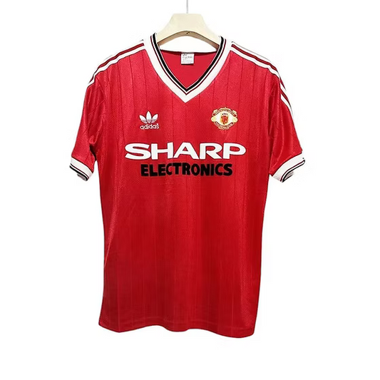 Retro Manchester United Home Shirt 1982/1983 - Retro Shirt Stories