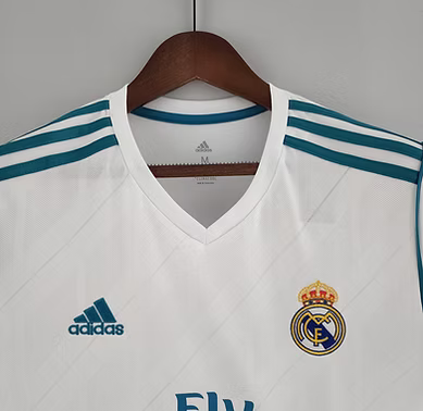Retro Real Madrid Home Shirt 2017/2018 - Retro Shirt Stories