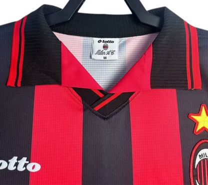 Retro AC Milan Home Shirt 1997/1998 - Retro Shirt Stories