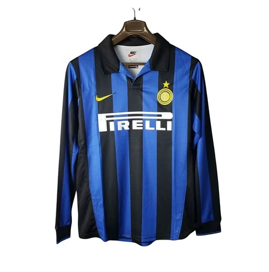 Inter Milan LS Home Shirt 1998/1999 - Retro Shirt Stories