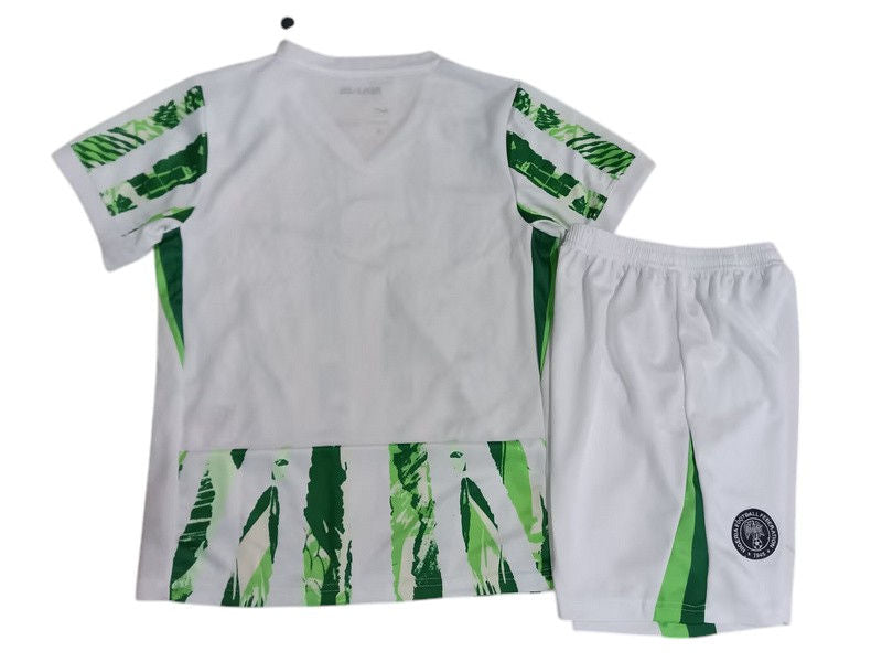 Nigeria Home Kids Kit 2025 - Retro Shirt Stories