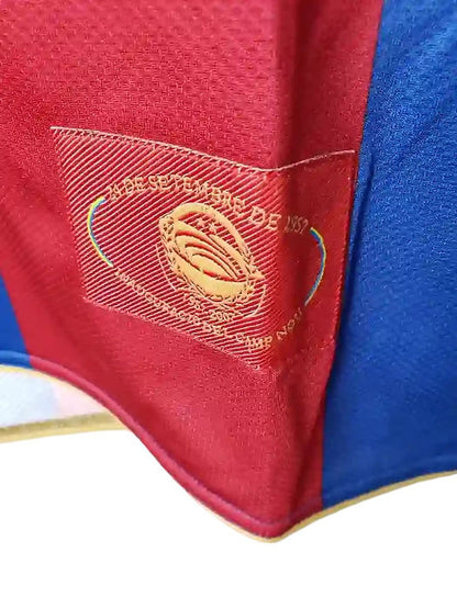 Retro Barcelona LS Home Shirt 2007/2008 - Retro Shirt Stories