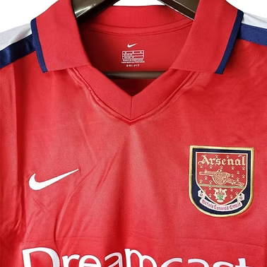 Retro Arsenal LS Home Shirt 2001/2002 - Time Warp Kits