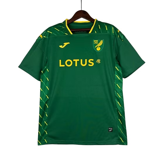 Norwich City Away Shirt 2023/2024 - Retro Shirt Stories