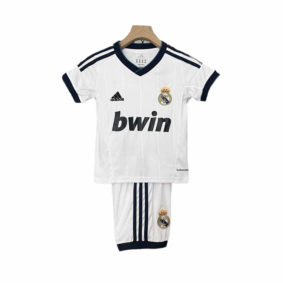 Retro Real Madrid Home Kids Kit 2012/2013 - Retro Shirt Stories