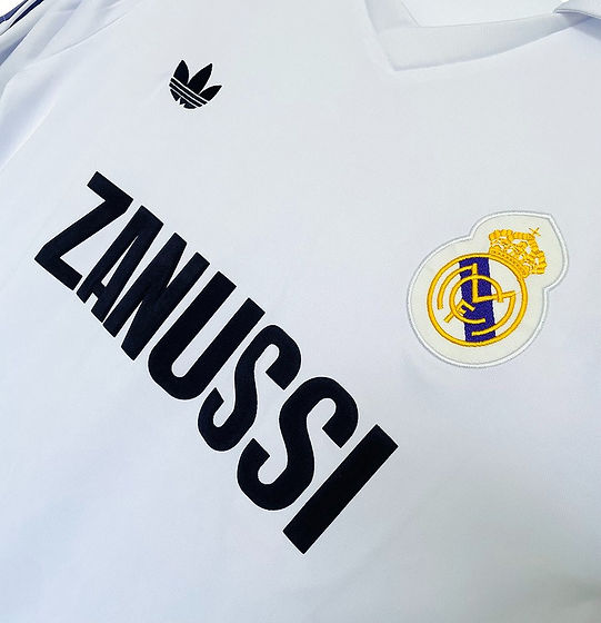 Retro Real Madrid Home Shirt 1984/1985 - Time Warp Kits