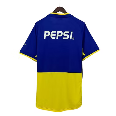 Retro Boca Juniors Home Shirt 2002/2003 - Retro Shirt Stories