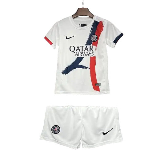 PSG Away Kids Kit 2024/2025 - Retro Shirt Stories