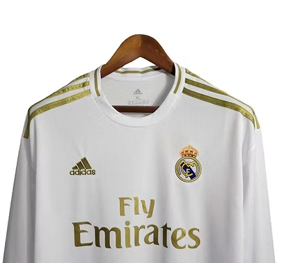 Retro Real Madrid LS Home Shirt 2019/2020 - Retro Shirt Stories