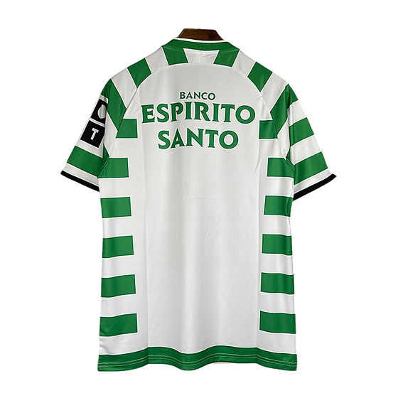 Retro Sporting Lisbon Home Shirt 2003/2004 - Retro Shirt Stories