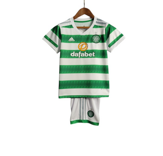 Celtic Home Kids Kit 2022/2023 - Retro Shirt Stories