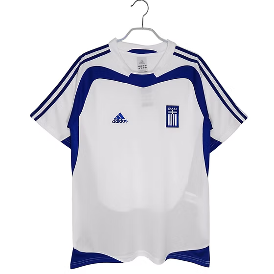 Retro Greece Home Shirt 2004 - Retro Shirt Stories