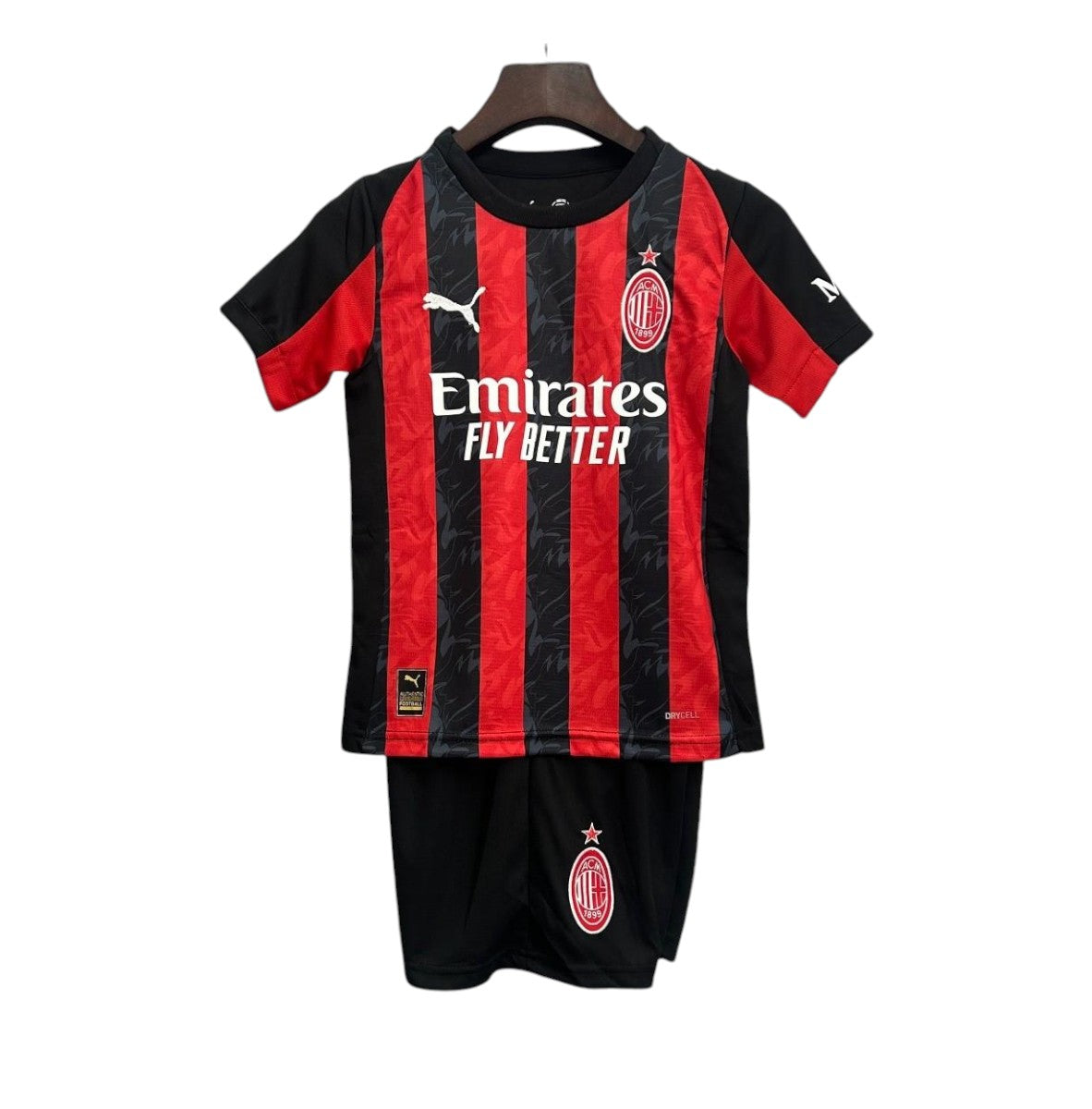 AC Milan Home Kids Kit 2025/2026 - Retro Shirt Stories