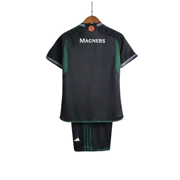 Celtic Away Kids Kit 2023/2024 - Retro Shirt Stories