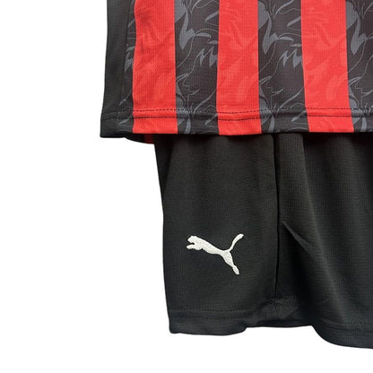 AC Milan Home Kids Kit 2025/2026 - Retro Shirt Stories