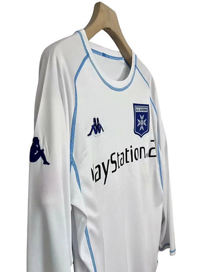 Retro AJ Auxerre Home Shirt 2003/2004 - Retro Shirt Stories