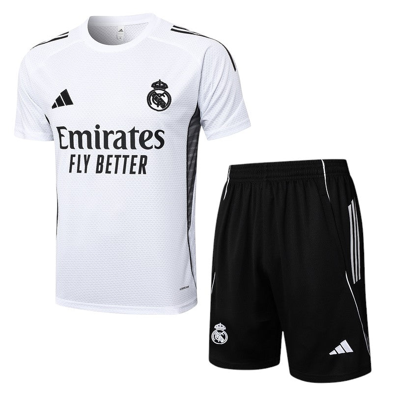 Real Madrid 2025/2026 Training Kit White - Retro Shirt Stories