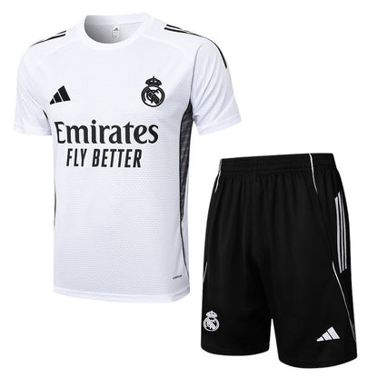 Real Madrid 2025/2026 Training Kit White - Retro Shirt Stories