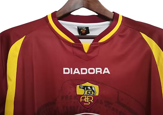 Retro Roma Home Shirt 1997/1998 - Retro Shirt Stories