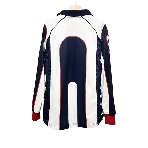Retro Red Star Belgrade LS Away Shirt 1999/2001 - Retro Shirt Stories