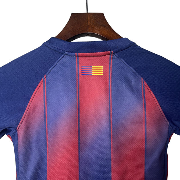 Barcelona Home Kids Kit 2025/2026 - Retro Shirt Stories