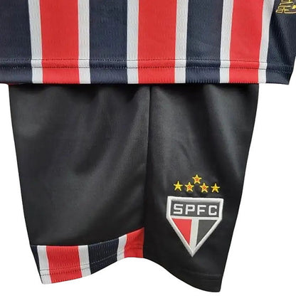 Sao Paulo Away Kids Kit 2024/2025 - Retro Shirt Stories