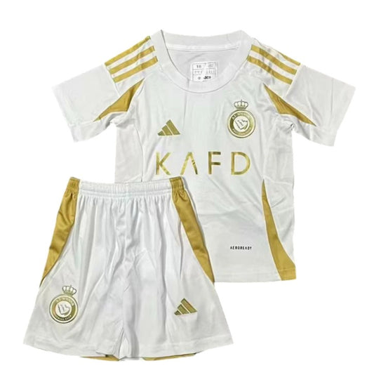 Al-Nassr 3rd Kids Kit 2024/2025 - Retro Shirt Stories