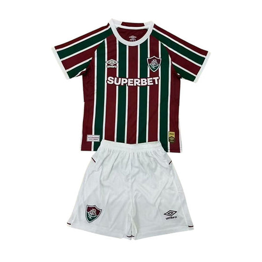 Fluminense Home Kids Kit 2025/2026 - Retro Shirt Stories