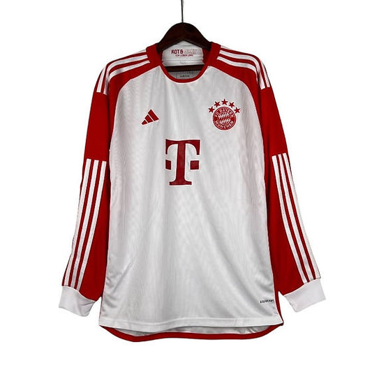 Bayern Munich LS Home Shirt 2023/2024 - Retro Shirt Stories