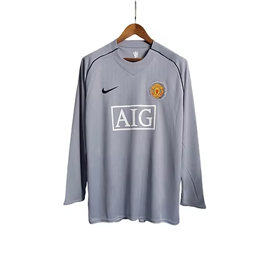 Retro Manchester United GK Shirt 2007/2008 - Retro Shirt Stories