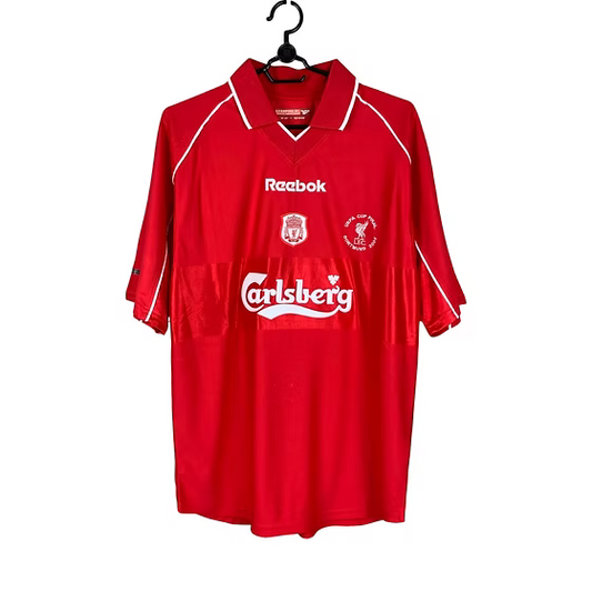 Retro Liverpool Home Uefa Cup Final Shirt 2000/2001 - Retro Shirt Stories
