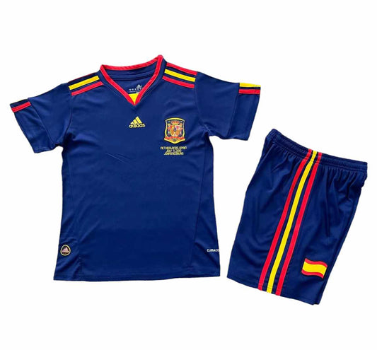 Retro Spain Away Kids Kit 2010 - Retro Shirt Stories