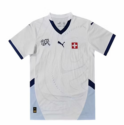 Switzerland Away Shirt 2024 - Retro Shirt Stories