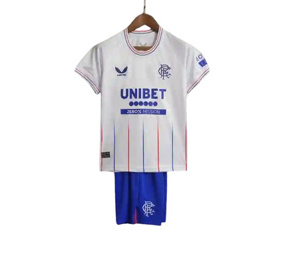 Rangers Away Kids Kit 2023/2024 - Retro Shirt Stories