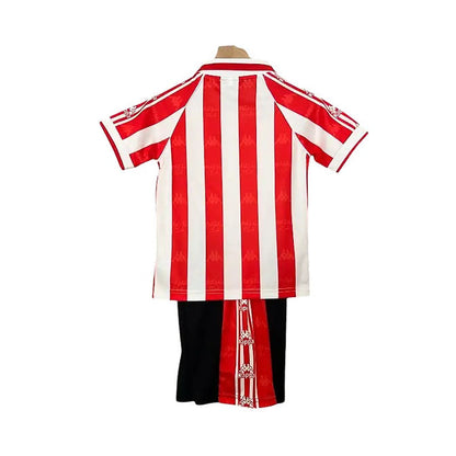 Retro Athletic Bilbao Home Kids Kit 1995/1997 - Retro Shirt Stories