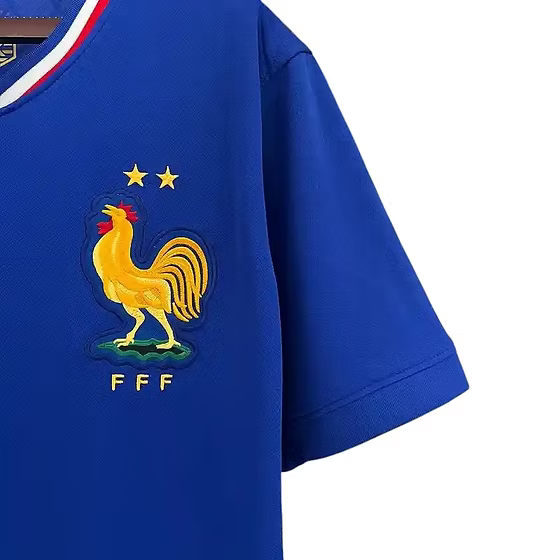 France Home Shirt 2024 - Retro Shirt Stories