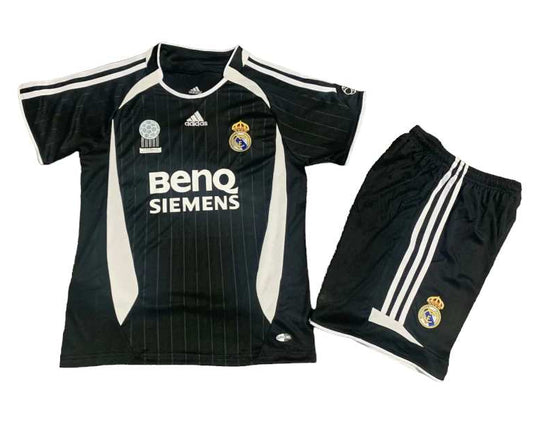 Retro Real Madrid 3rd Kids Kit 2006/2007 - Retro Shirt Stories