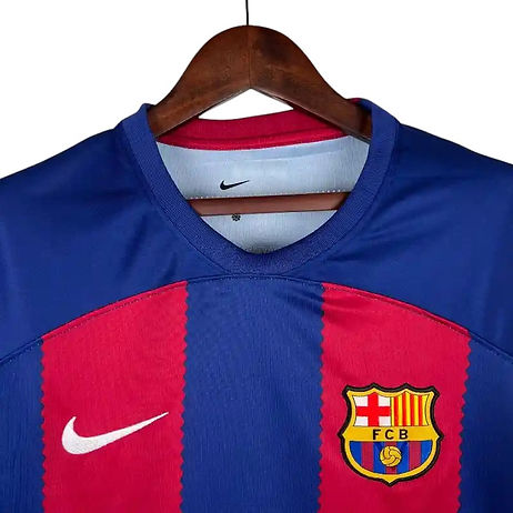 Barcelona Home Shirt 2023/2024 - Retro Shirt Stories
