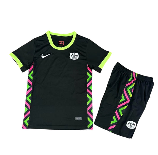 Australia Away Kids Kit 2025 - Retro Shirt Stories