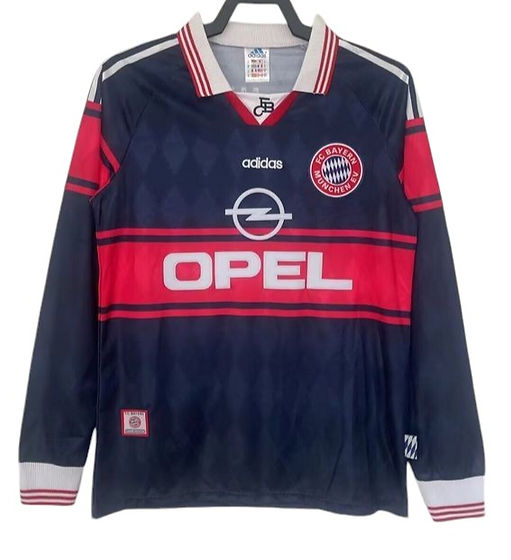 Retro Bayern Munich LS Away Shirt 1997/99 - Retro Shirt Stories